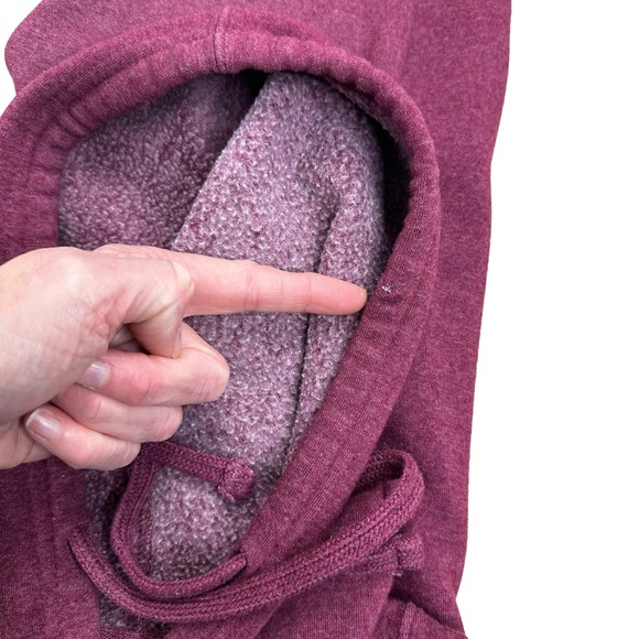 North West Kids Burgundy Hoodie Sweatshirt Size Medium Church For Generations - Picture 10 of 10